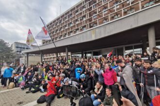 Studenti se vratili u Kragujevac - Foto: Serbian News Media