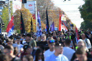Godišnjica blokade: Studenti Poljoprivrednog i Pravnog fakulteta protestnom šetnjom traže odgovornost