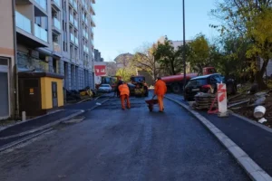 Završni radovi na asfaltiranju ulica Ljube Tadića i dr Zorana Đinđića