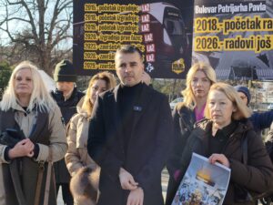 Manojlović: „Beogradu u februaru preti saobraćajni kolaps, vlast bez završenih kapitalnih projekata“