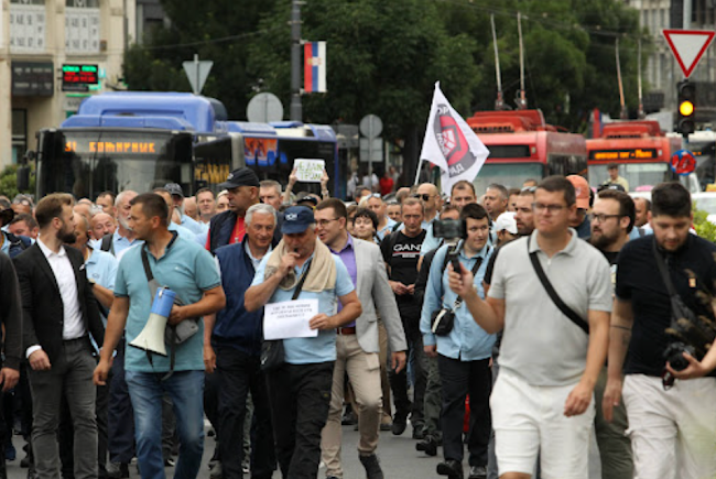 Protest 1.6.2026. (Foto: Beta/Milan Obradović)